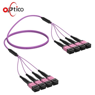 Cabo de conexão MPO para MPO APC OM4 OM5 32
